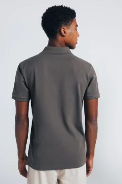 Springfield Polo piqué slim fit kaki Online