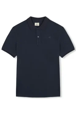OOTO Polo piqué slub Azul marino New