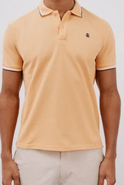 Cortefiel Polo piqué tips Amarillo
