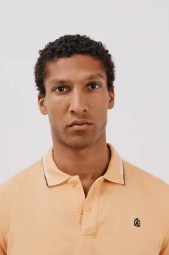 Cortefiel Polo piqué tips Amarillo