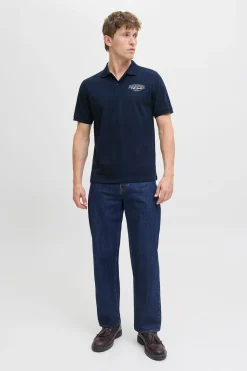 Jack & Jones Polo regular fit azul New