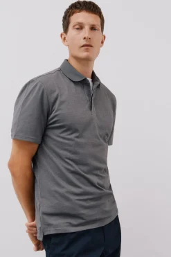 Cortefiel Polo regular fit Gris Discount