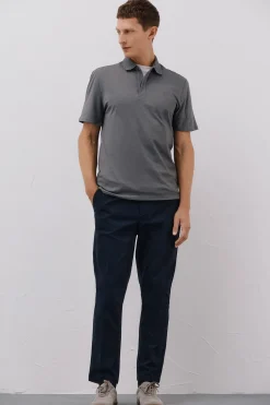 Cortefiel Polo regular fit Gris Discount