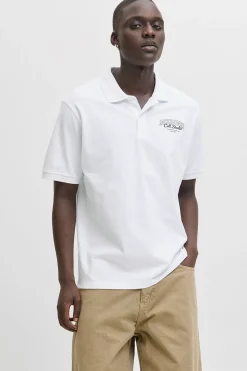 Jack & Jones Polo regular fit blanco Clearance
