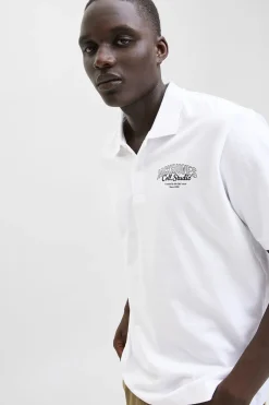 Jack & Jones Polo regular fit blanco Clearance