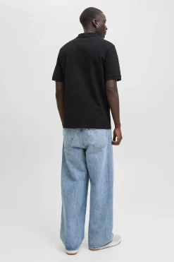 Jack & Jones Polo regular fit negro Discount