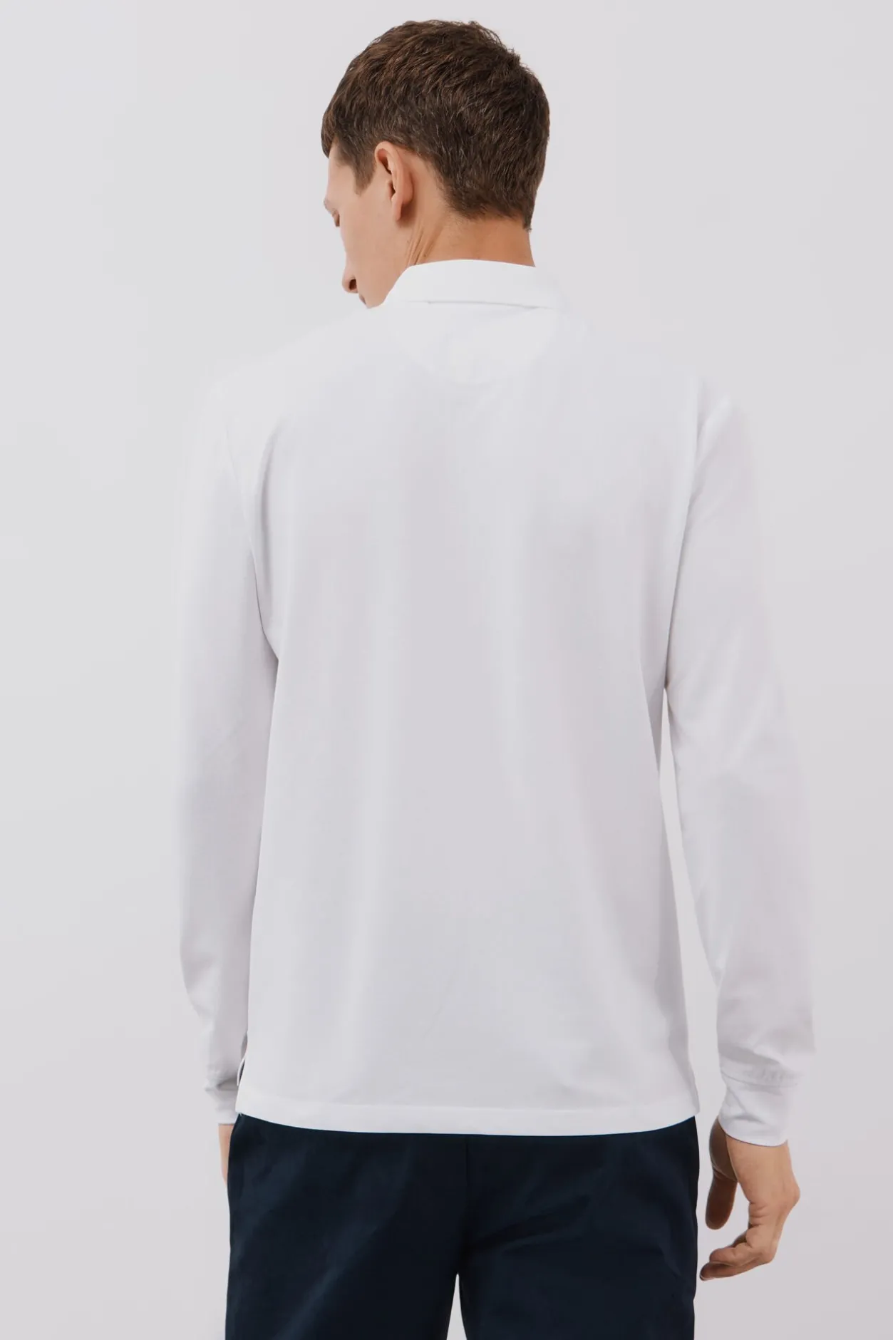 Cortefiel Polo regular fit Blanco Clearance