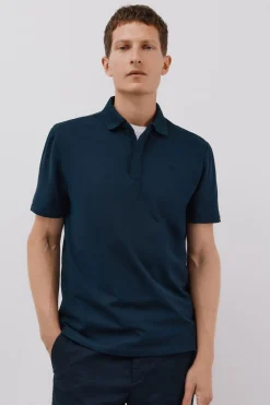 Cortefiel Polo regular fit Azul marino Online