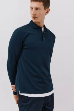 Cortefiel Polo regular fit Azul marino Sale