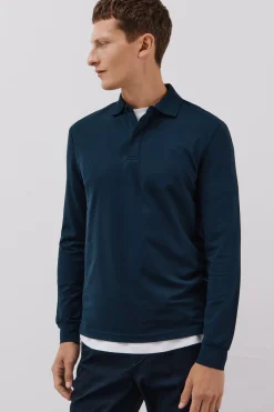 Cortefiel Polo regular fit Azul marino Sale