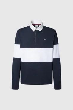 Pepe Jeans Polo Rugby Fit Regular azul Sale