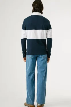 Pepe Jeans Polo Rugby Fit Regular azul Sale