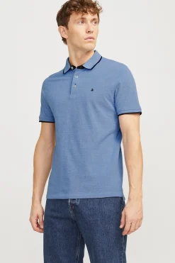Jack & Jones Polo slim fit azul New