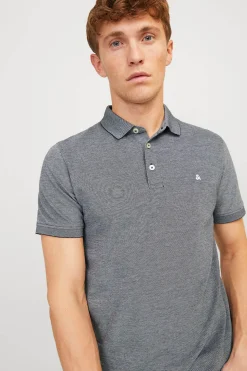 Jack & Jones Polo slim fit gris Clearance