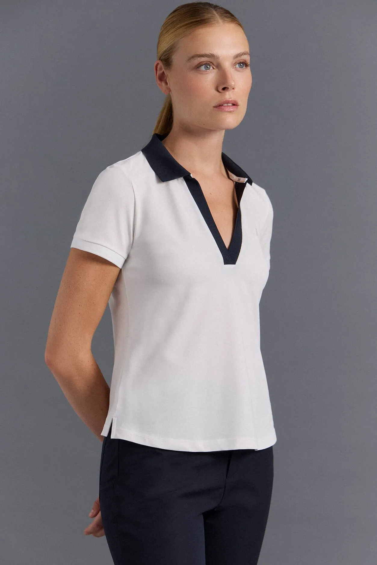 Pedro del Hierro Polo técnico manga corta golf Blanco Sale