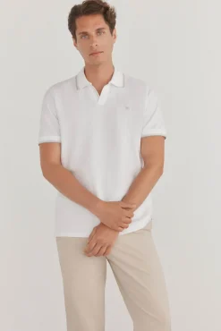 Pedro del Hierro Polo tips Blanco Best