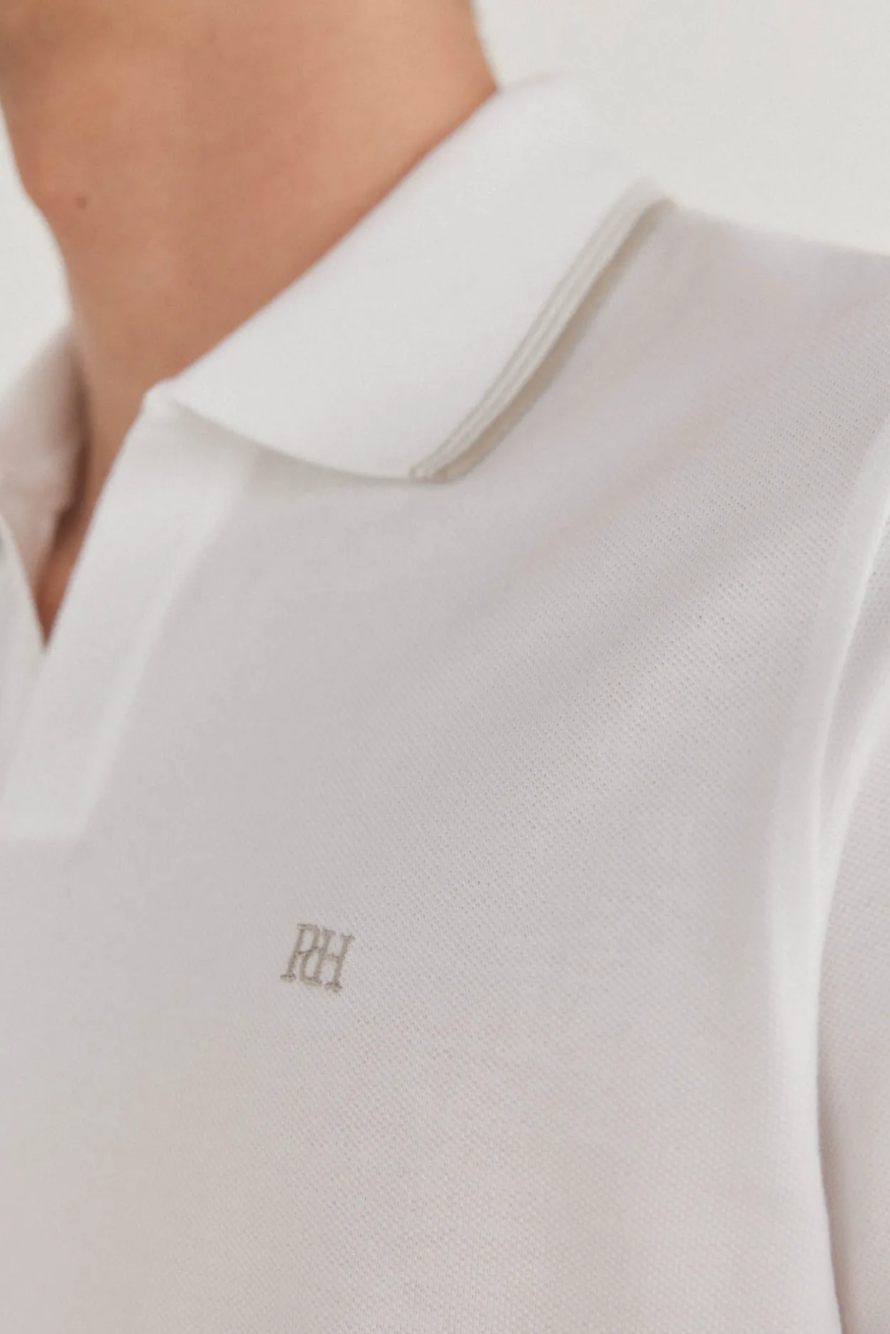 Pedro del Hierro Polo tips Blanco Best