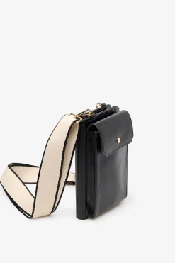 Cortefiel Portamóvil cartera liso Negro Hot