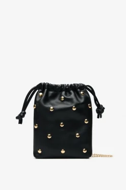 Cortefiel Portamóvil saco tachuelas Negro