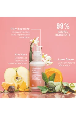 Freshly Cosmetics Rose Quartz Limpiador Facial blanco Hot