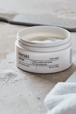 Meraki Sal marina para cuidado de pies blanco Best