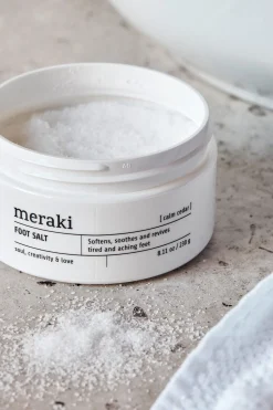 Meraki Sal marina para cuidado de pies blanco Best