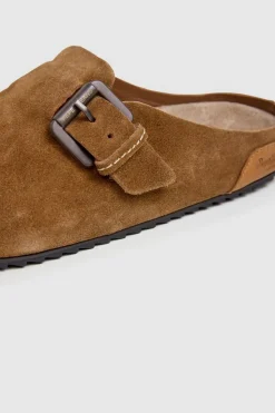 Pepe Jeans Sandalia Corby Clog Mujer marr&oacute;n