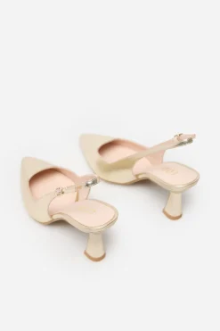 Lodi Sandalia tacón Dorado Discount