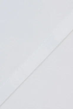 Bassols Sábana Bajera Satén 400 Hilos Cama 180 cm Blanco