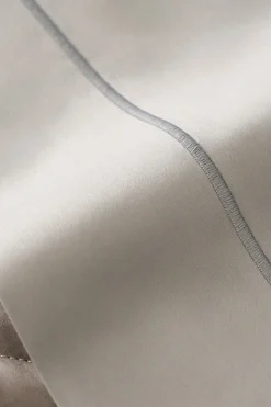 Bassols Sábana Encimera Regent Cama 180 cm Gris New