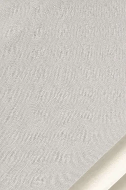 Textura Set 2 fundas almohada lino algodón reversible. Cama 150-160cm. blanco Best