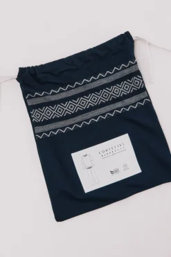 Cortefiel Set de pijama punto polar Azul marino Outlet