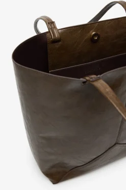 Cortefiel Shopper cortes Marr&oacute;n oscuro Hot