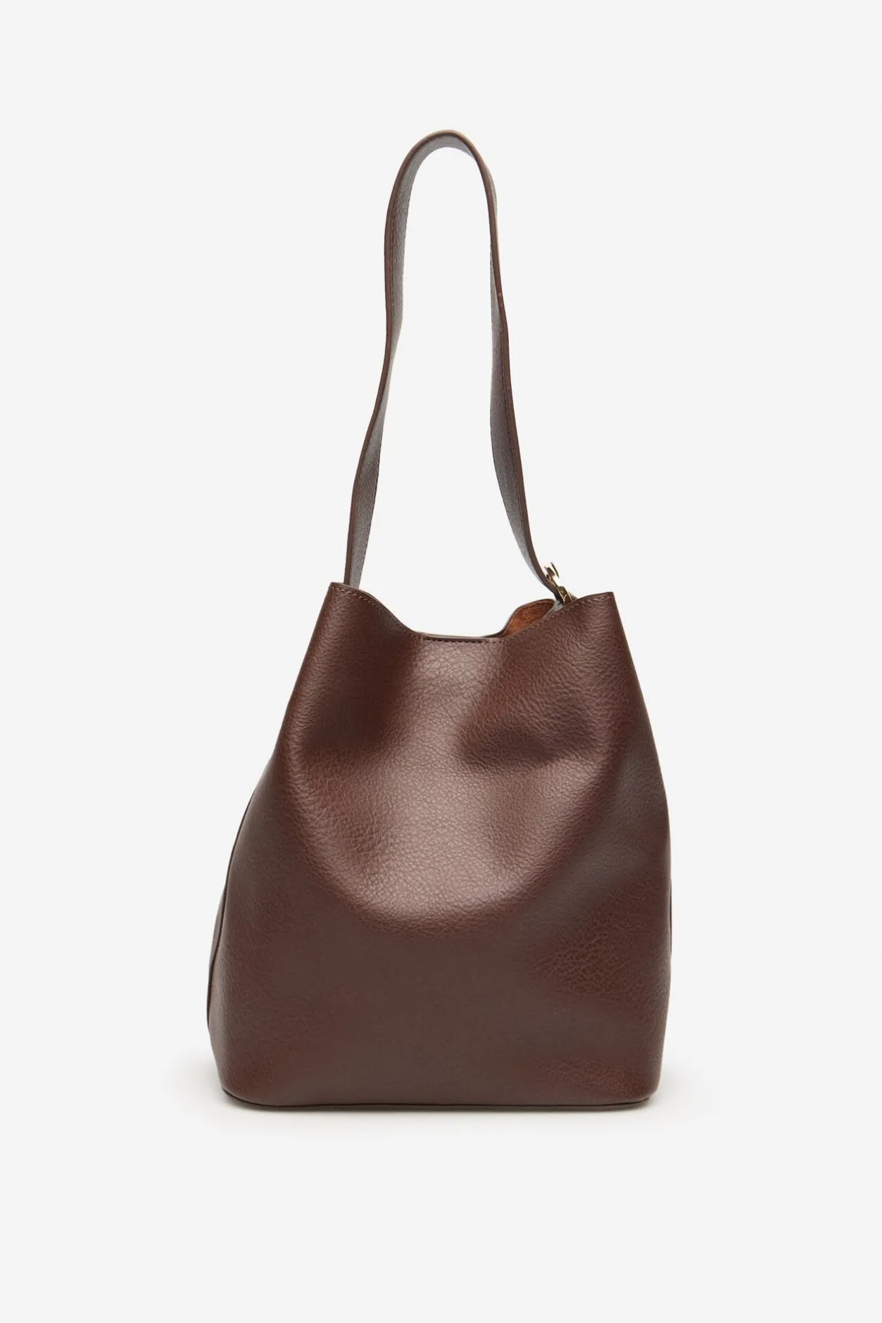 Cortefiel Shopper hebilla Marrón Outlet