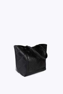 Lola Casademunt Shopper monograma Negro Hot
