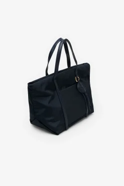 Cortefiel Shopper nylon logo pq Azul marino Hot