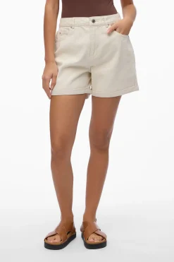 Vero Moda Short denim Beige Sale