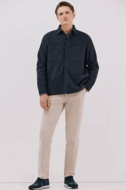 Cortefiel Sobrecamisa acolchada Azul marino Hot