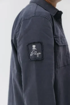 elPulpo Sobrecamisa heritage dos bolsillos Azul marino Best