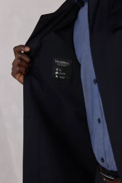 Pedro del Hierro Sobrecamisa traje lana Azul New