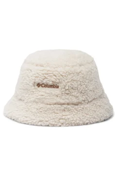 Columbia Sombrero de pescador acolchado y reversible de forro polar sherpa Winter Pass™ II unisex marr&oacute;n New