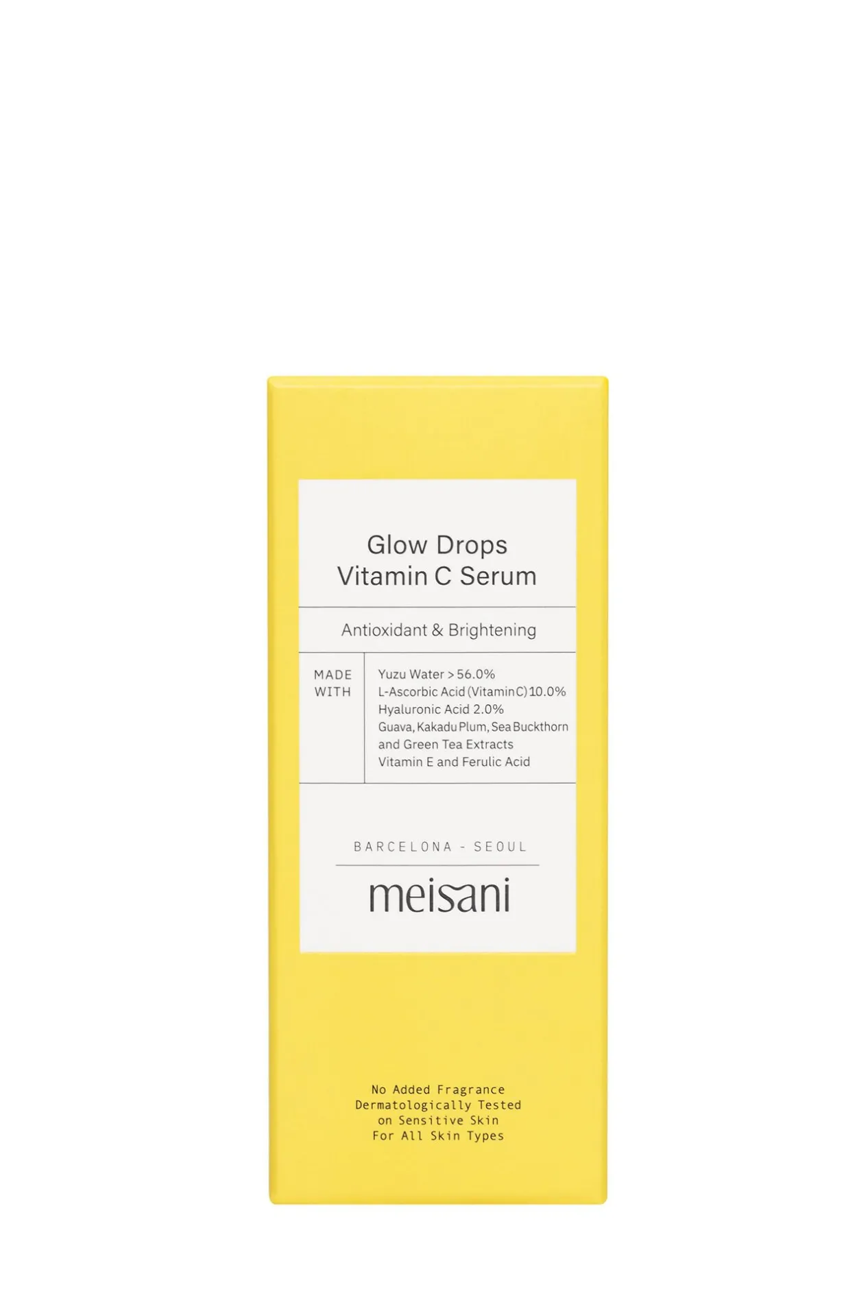 Meisani Sérum antioxidante ligero con Vitamina C amarillo Online