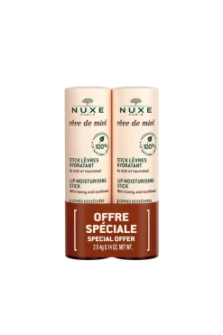 Nuxe Stick labial rêve de mielduplo 2x4gr 2 x 4gr Beige New