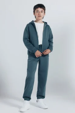 Springfield Kids Sudadera abierta con capucha niño azul Sale