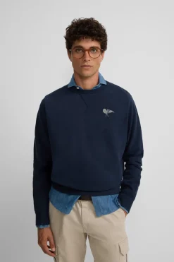 Silbon Sudadera athletic dept. Azul marino Online