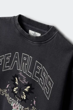 Springfield Kids Sudadera "brilliant" niña gris Hot