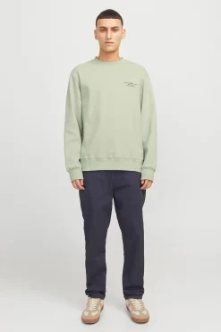 Jack & Jones Sudadera básica estampado Kaki Sale