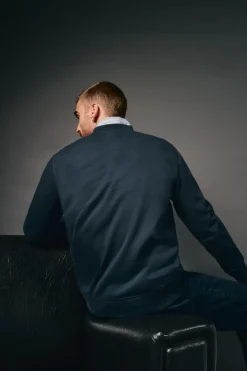 OOTO Sudadera caja logo Azul marino Hot