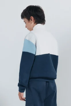 Springfield Kids Sudadera camionero cortes niño azul Clearance