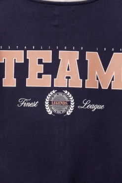 Springfield Kids Sudadera capucha varsity niño azul Clearance